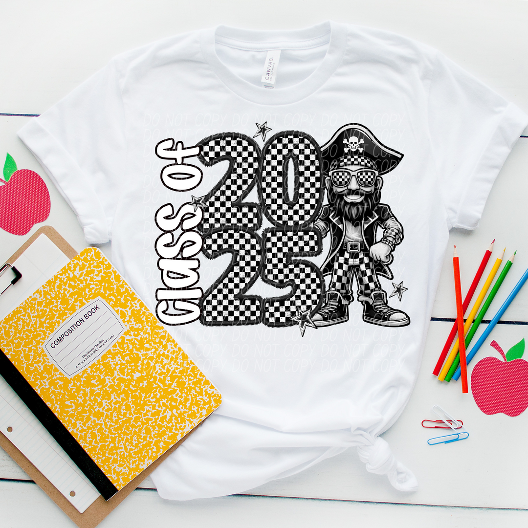 Class Of 2025 Mascots DTF Print