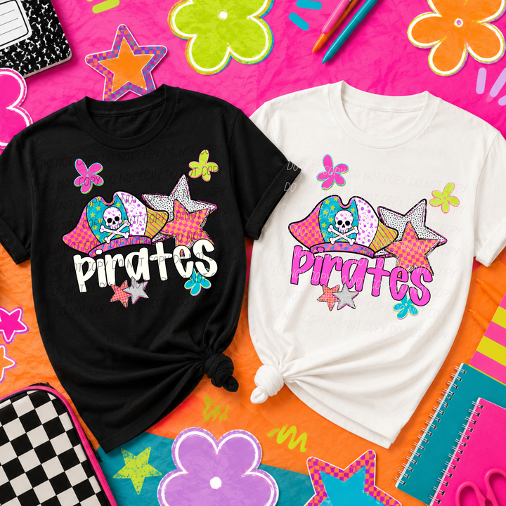 Pattern Pop Mascots DTF Print