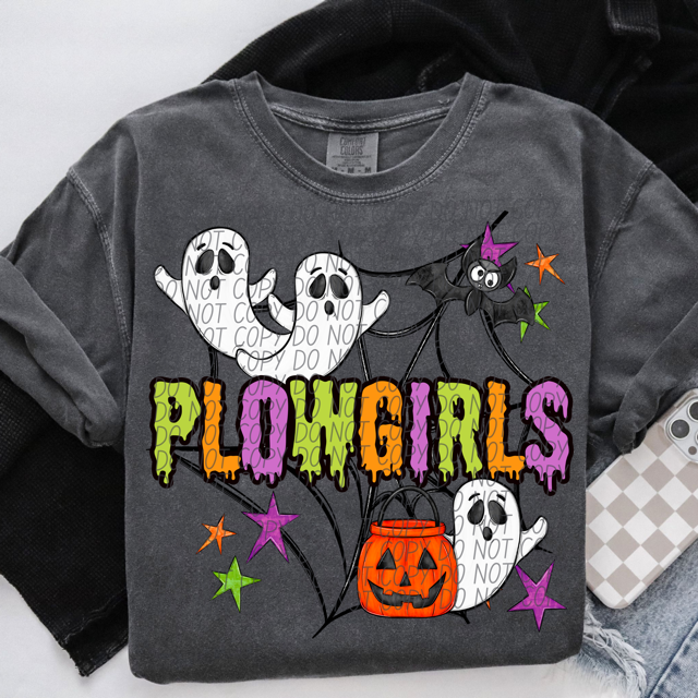 Halloween Mascots DTF Print