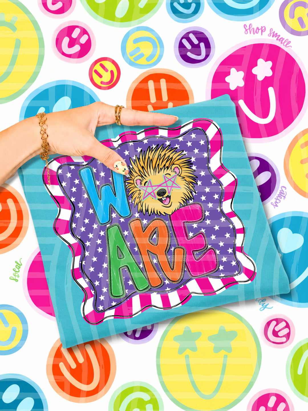 We Are Starry Eyed Mascots DTF Print