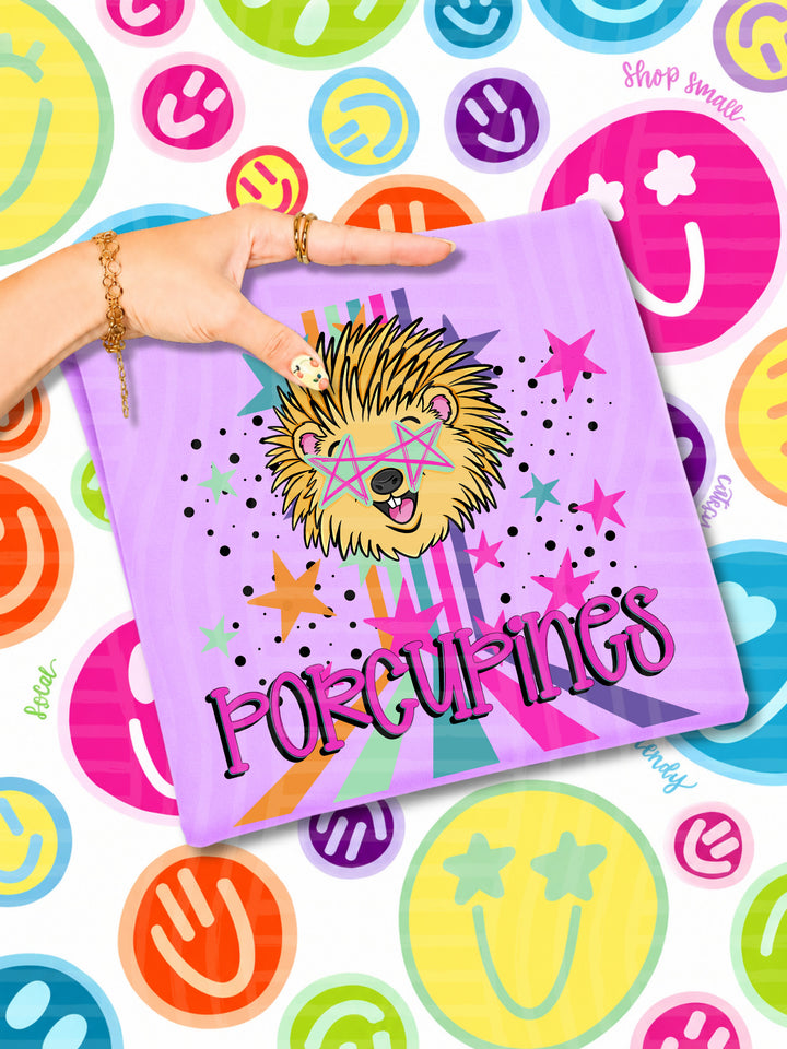 Starry Eyes Rainbow Mascots DTF Print