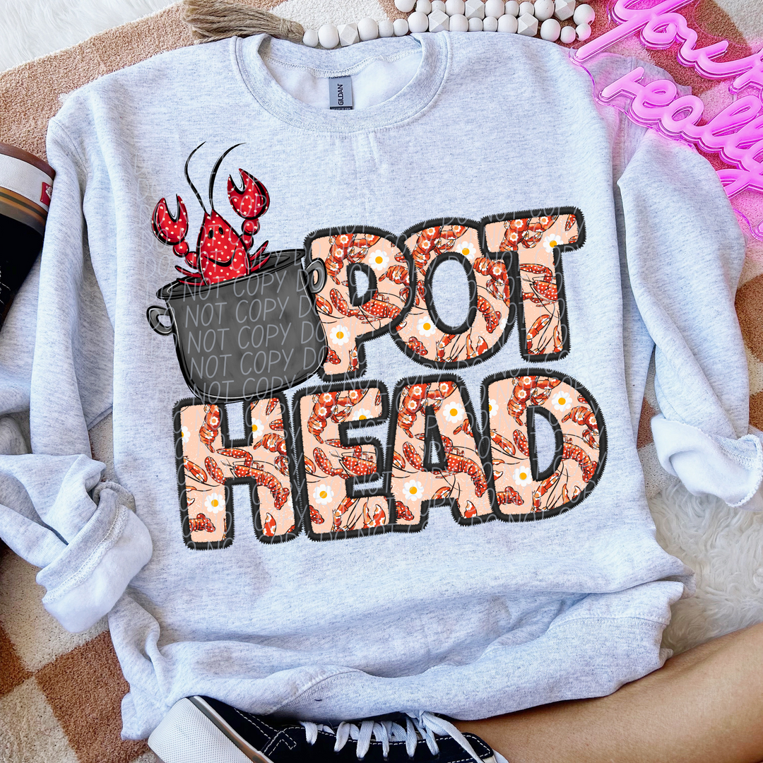 Pot Head DTF Print