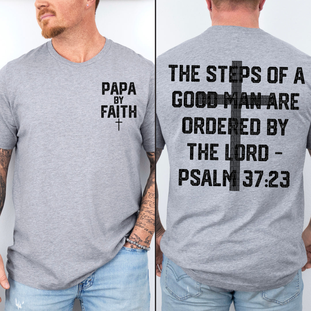 Psalm 37:23 Fathers Day Collection POCKET DTF Print