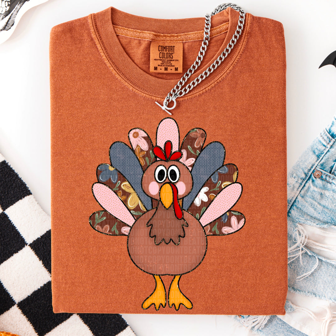 Pattern Turkey DTF Print