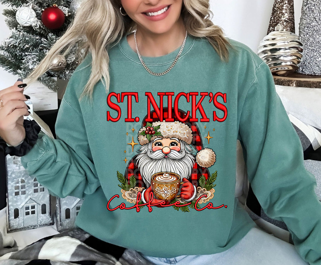 St. Nick Coffee Co DTF Print