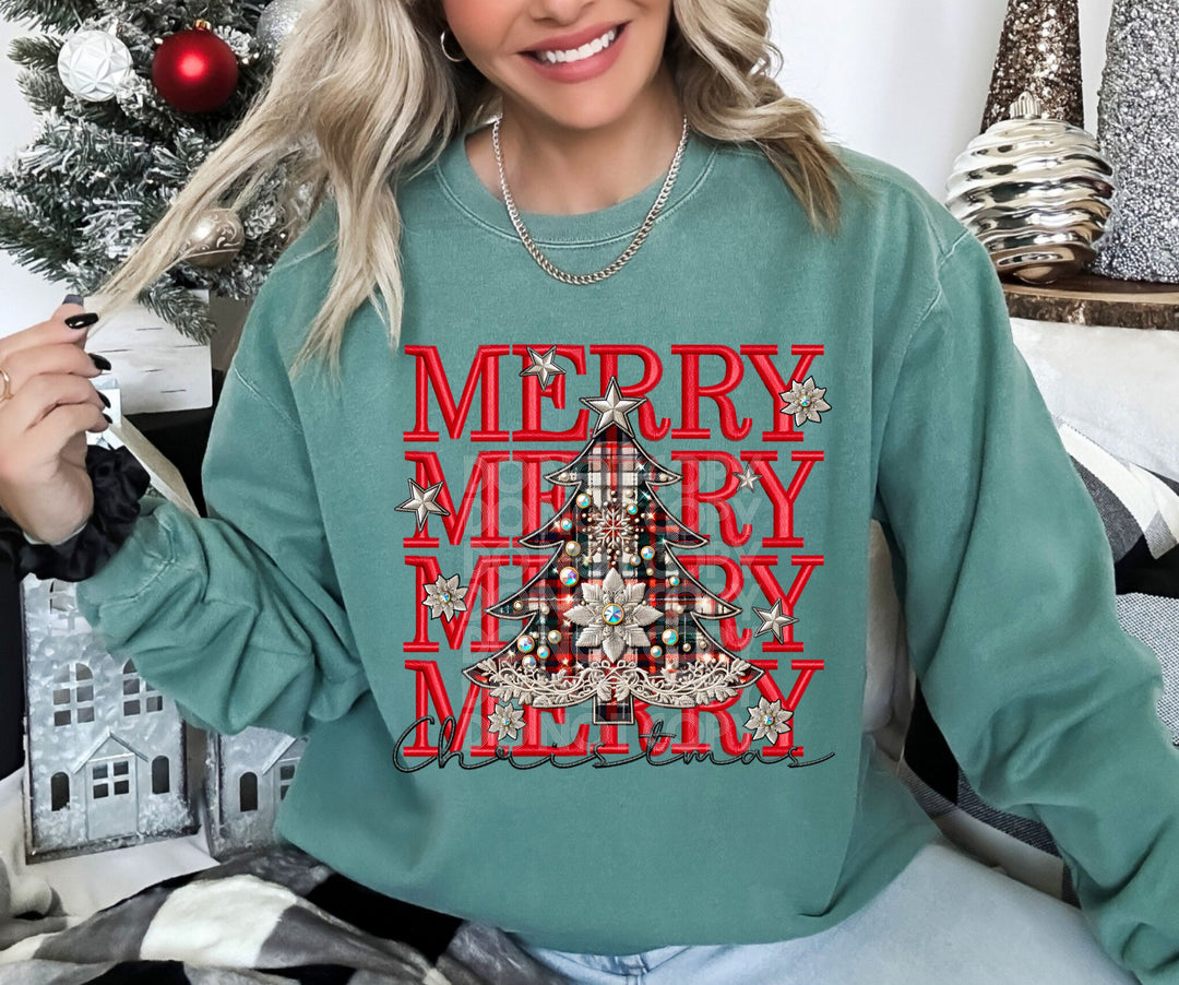 Merry Christmas DTF Print