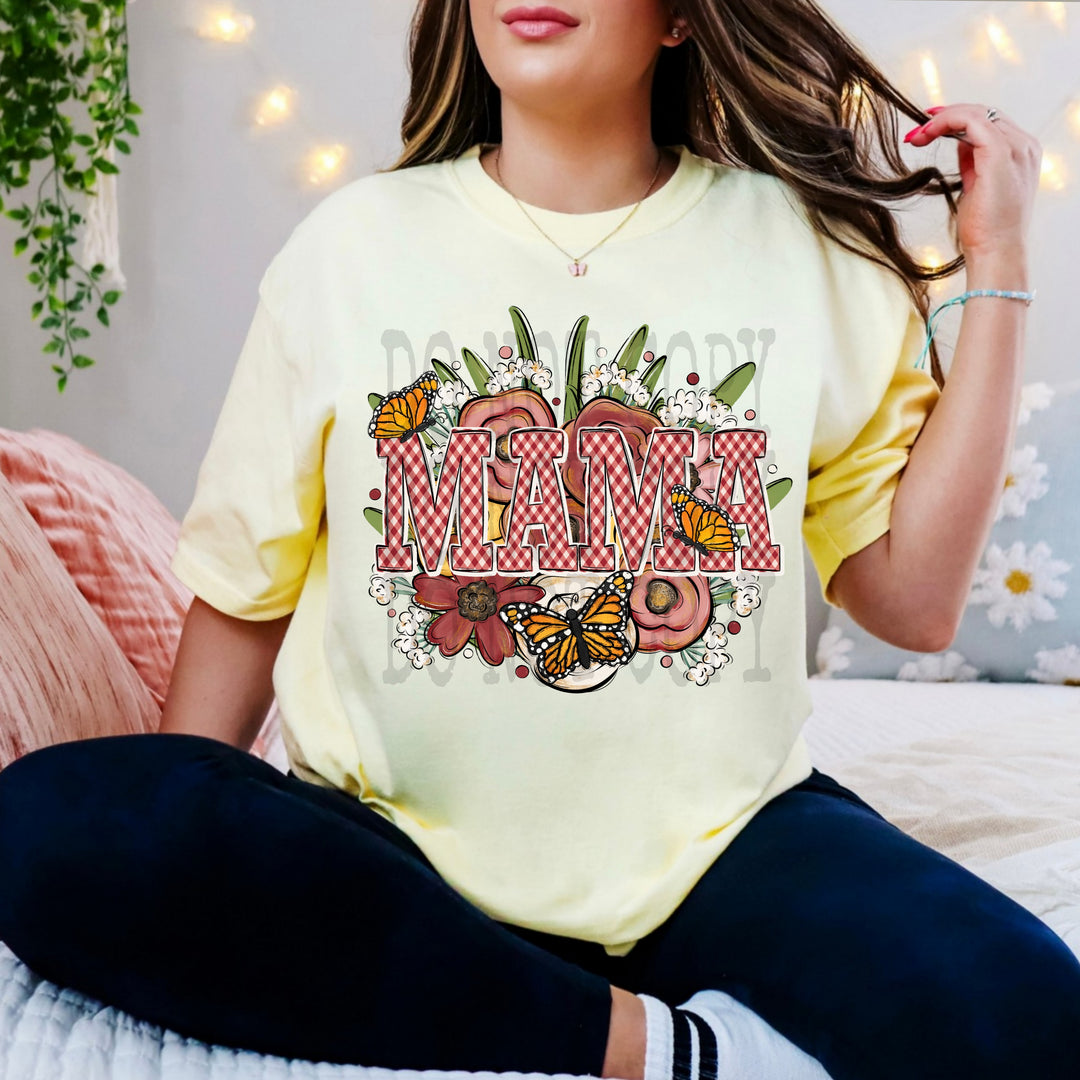 Mama Country Floral DTF Print