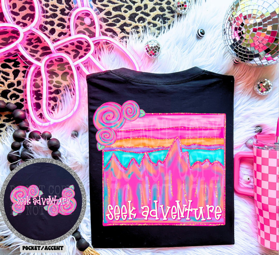Seek Adventure DTF Print