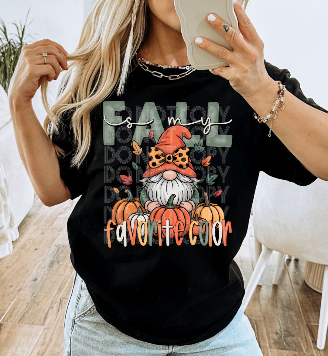 Fall is my Favorite Color DTF Print