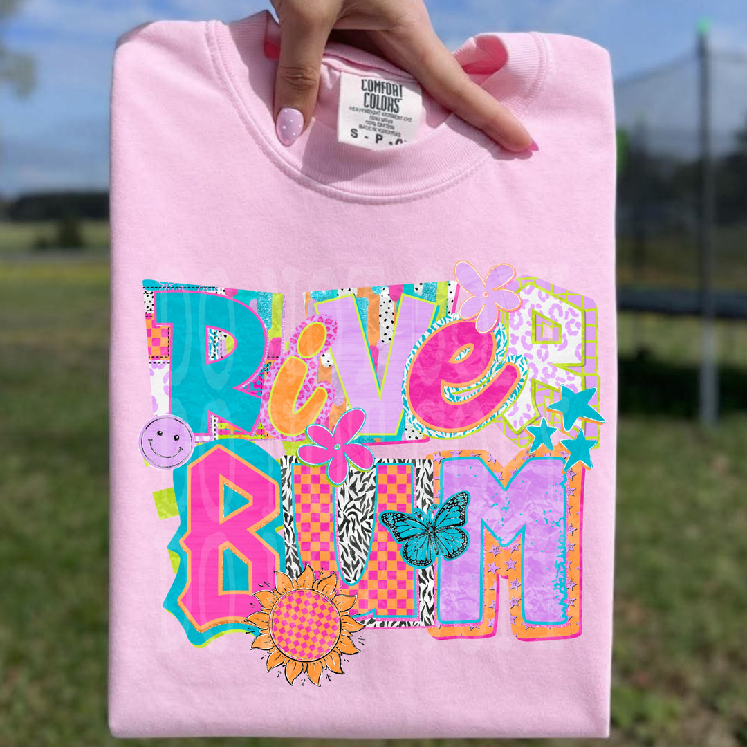 River Bum DTF Print