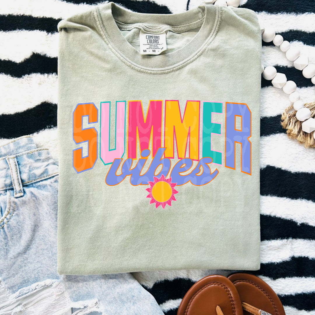 Summer Vibes DTF Print