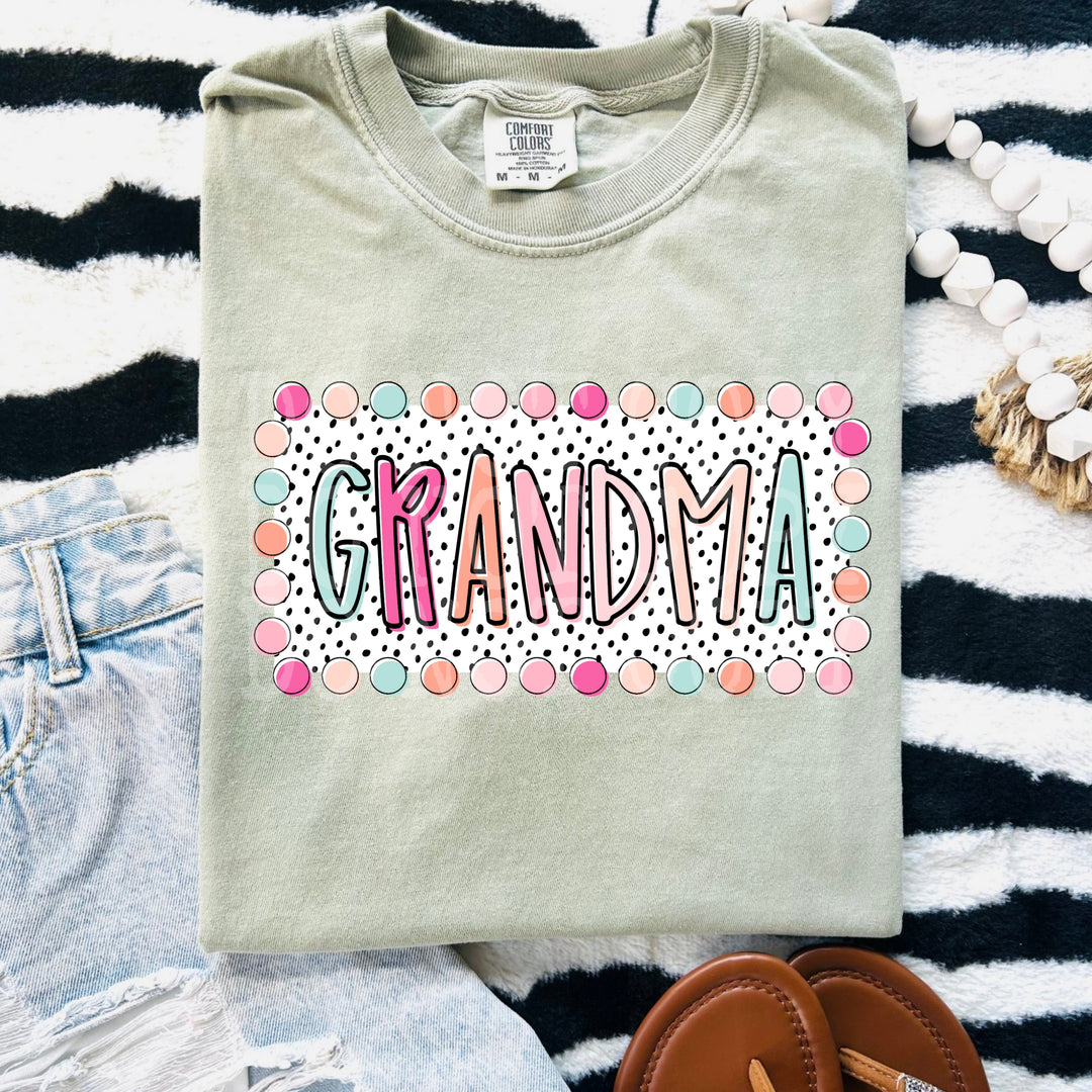 Name Summer Dots DTF Print