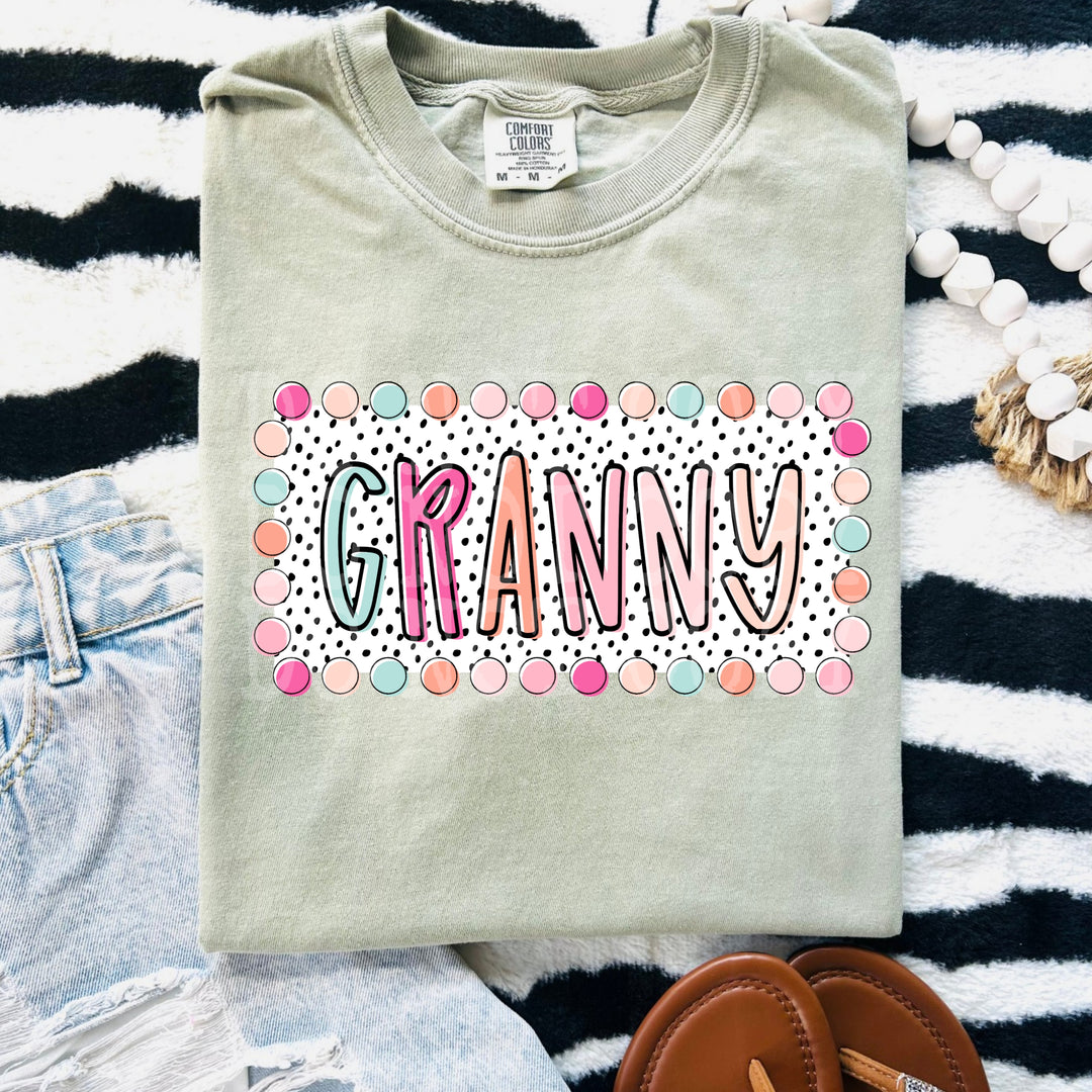 Name Summer Dots DTF Print