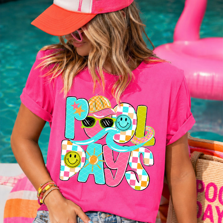 Pool Days DTF Print