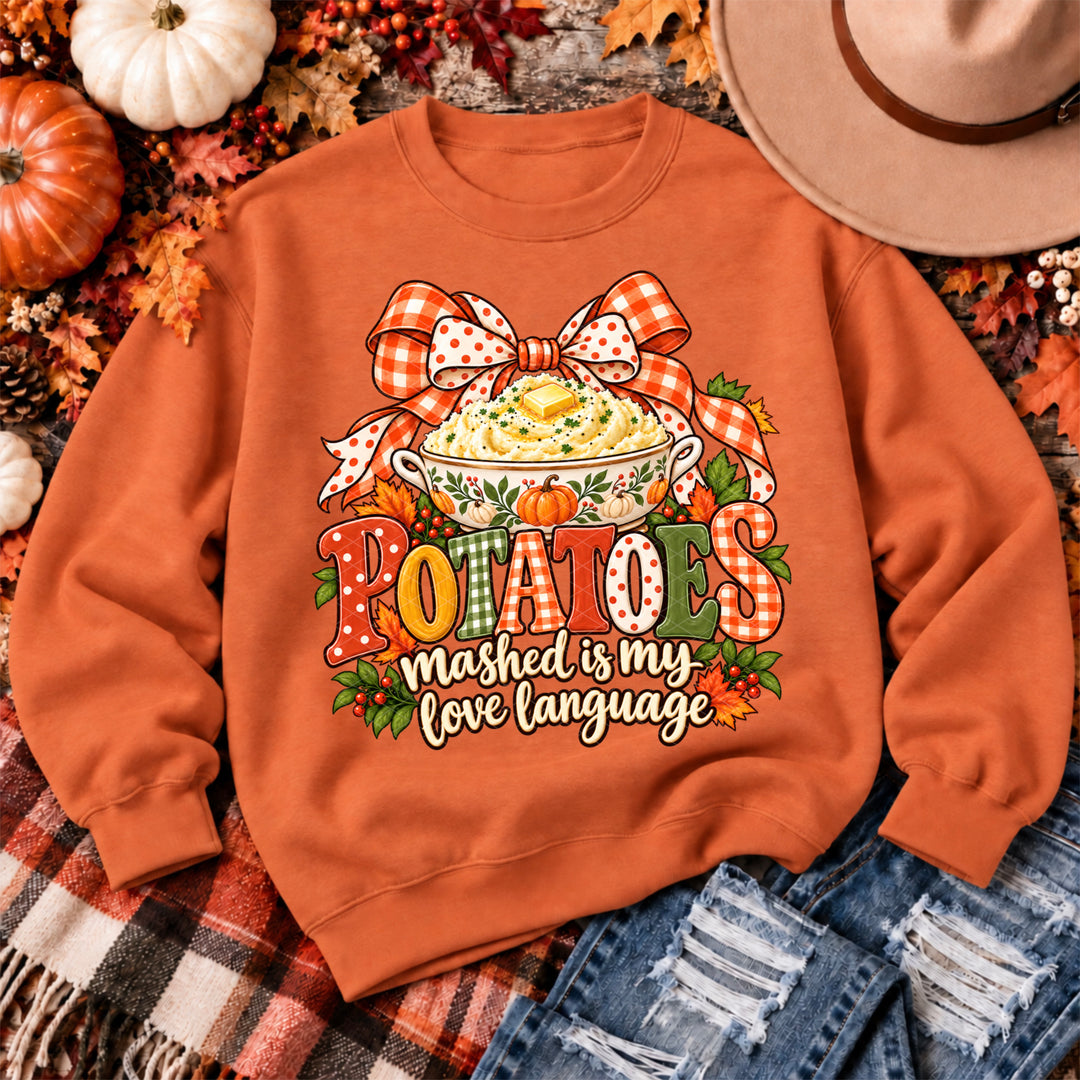 Potatoes DTF Print