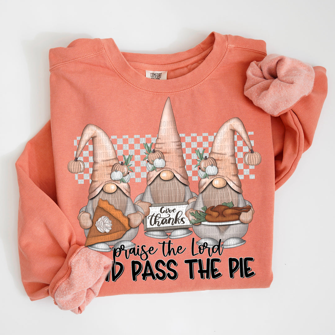 Praise Lord Pass Pie DTF Print