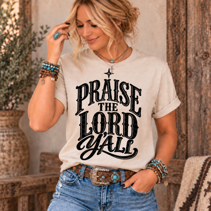 Praise The Lord Y’all DTF Print