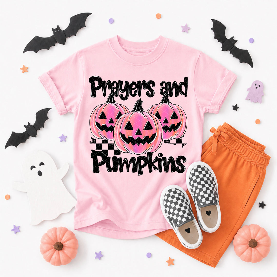 Prayers And Pumpkins DTF Print