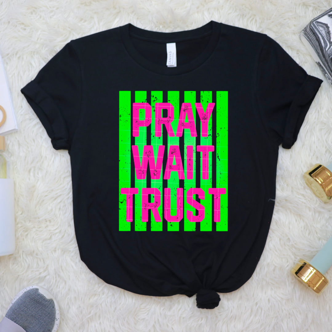 Pray Wait Trust DTF Print