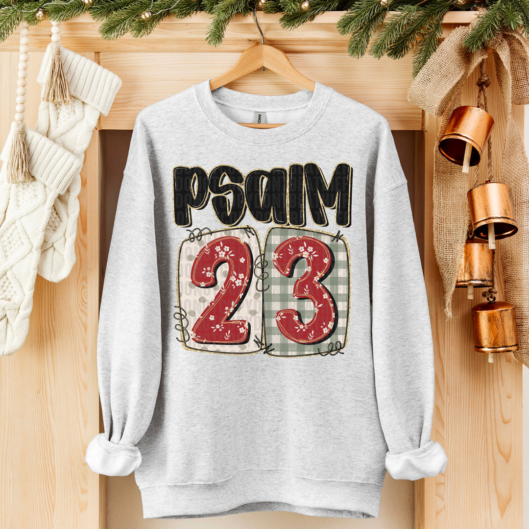 Psalm 23 DTF Print