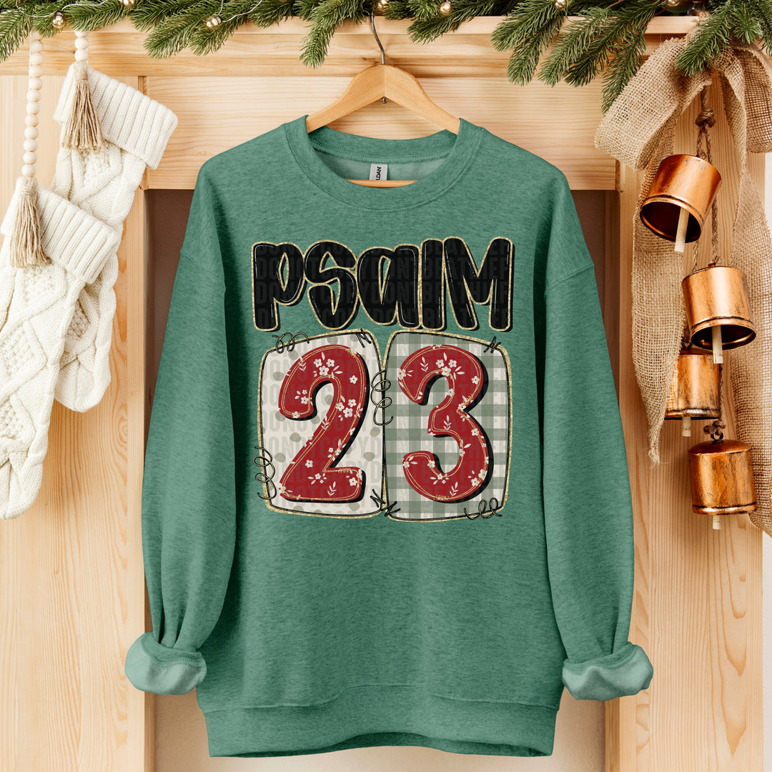 Psalm 23 DTF Print