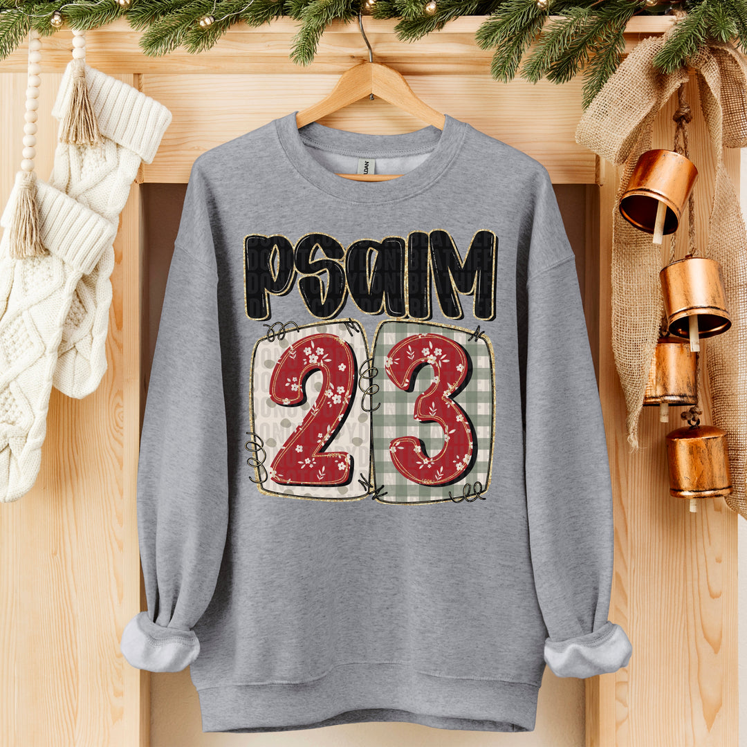 Psalm 23 DTF Print