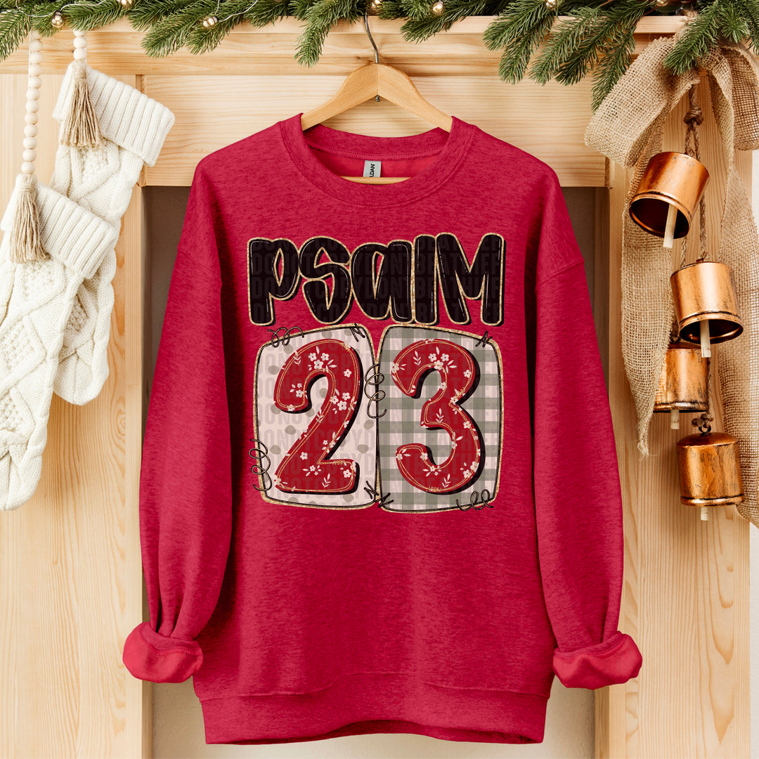 Psalm 23 DTF Print