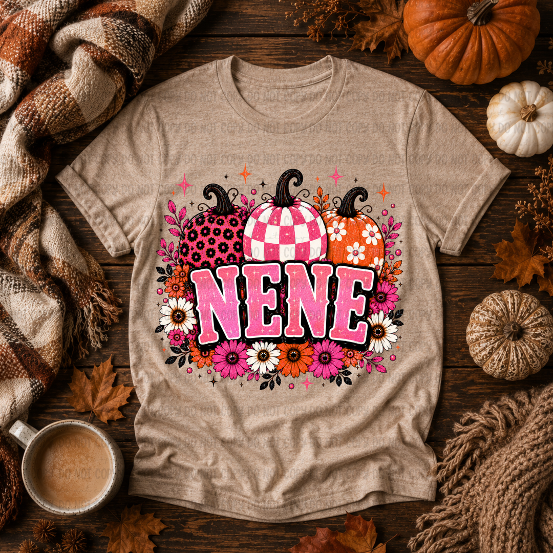 Pumpkin Names  DTF Print