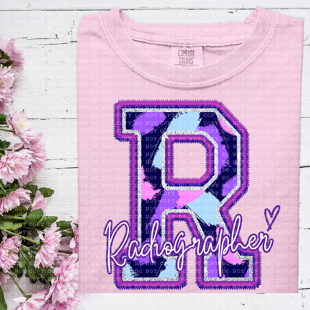 Perfectly Purple Occupations DTF Print