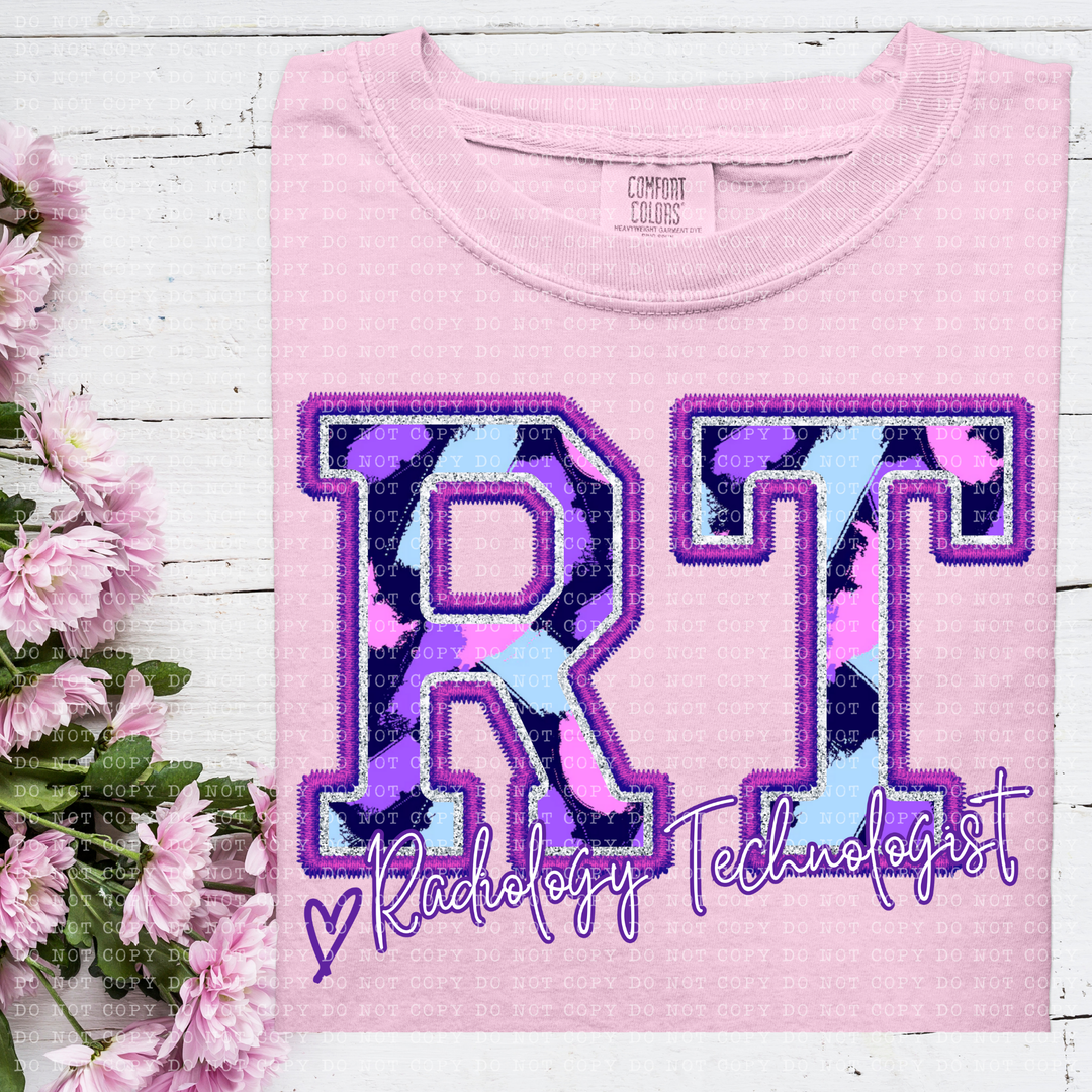 Perfectly Purple Occupations DTF Print