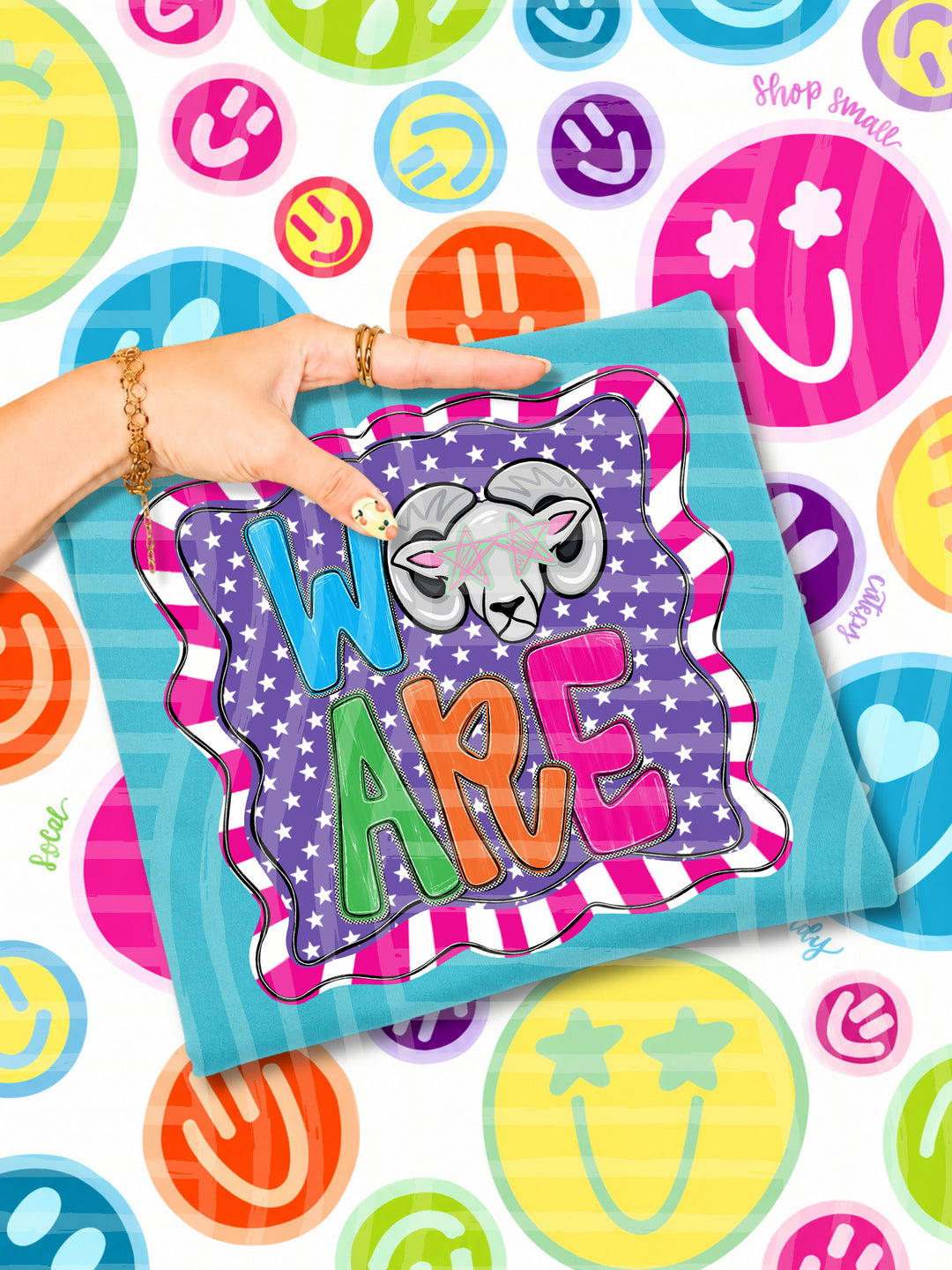 We Are Starry Eyed Mascots DTF Print