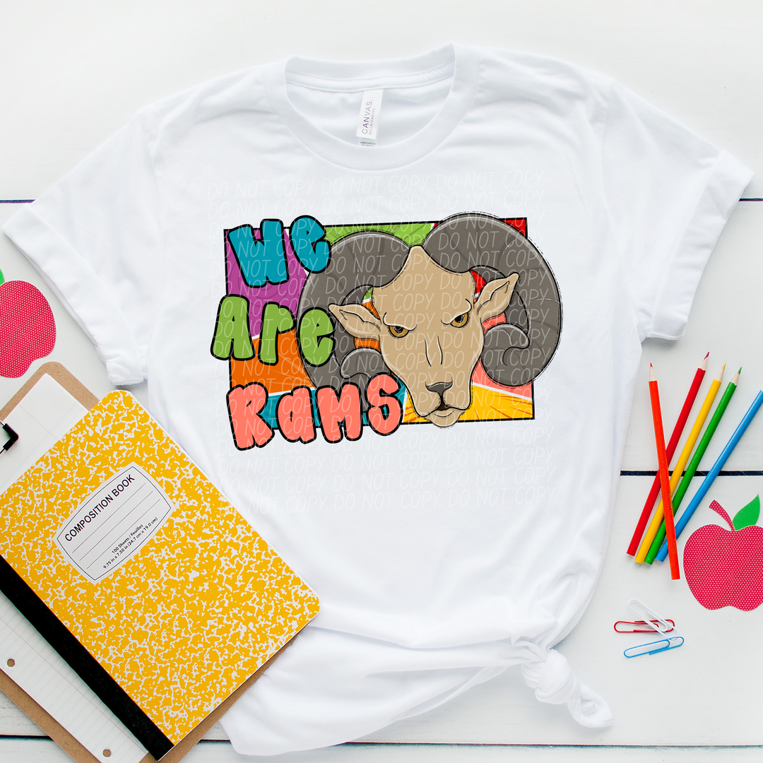 Retro We Are Mascots DTF Print