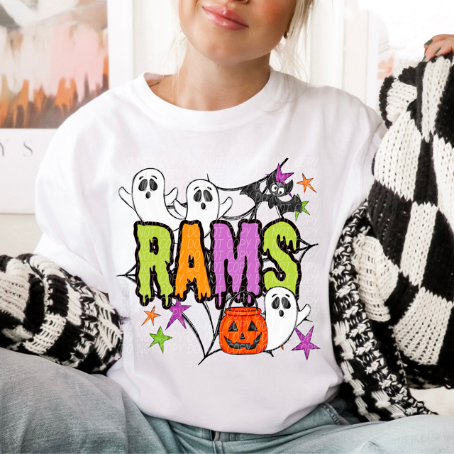 Halloween Mascots DTF Print