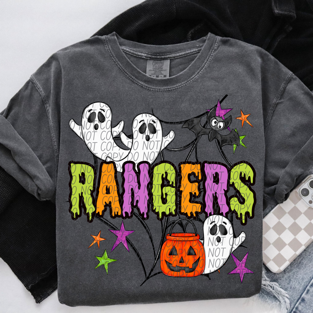 Halloween Mascots DTF Print