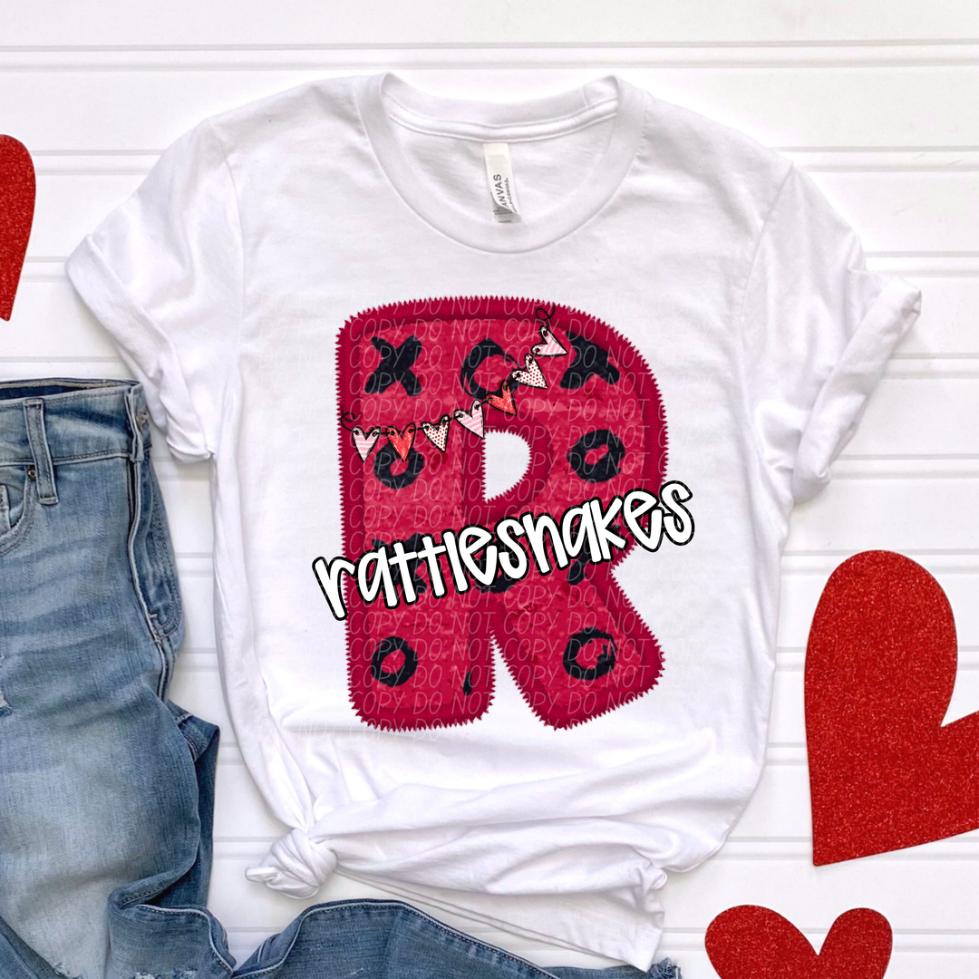 Valentines Day School Spirit A-B DTF Print