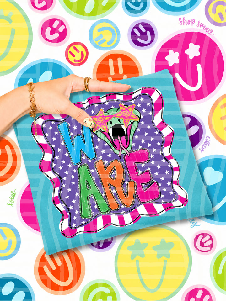 We Are Starry Eyed Mascots DTF Print