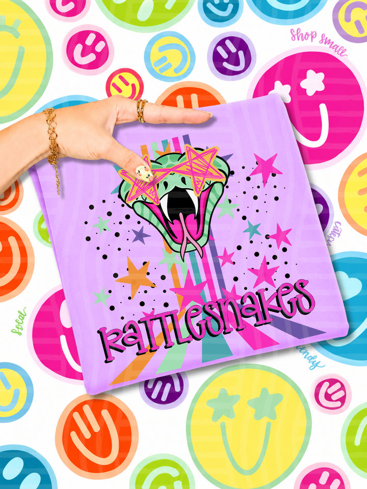 Starry Eyes Rainbow Mascots DTF Print
