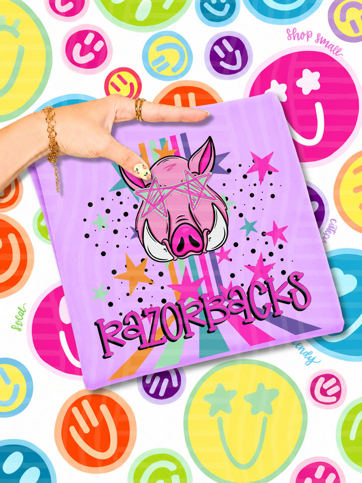 Starry Eyes Rainbow Mascots DTF Print