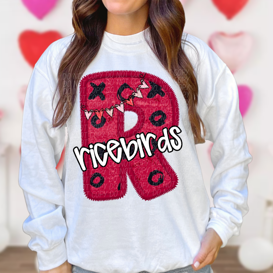 Valentines Day School Spirit C-F DTF Print