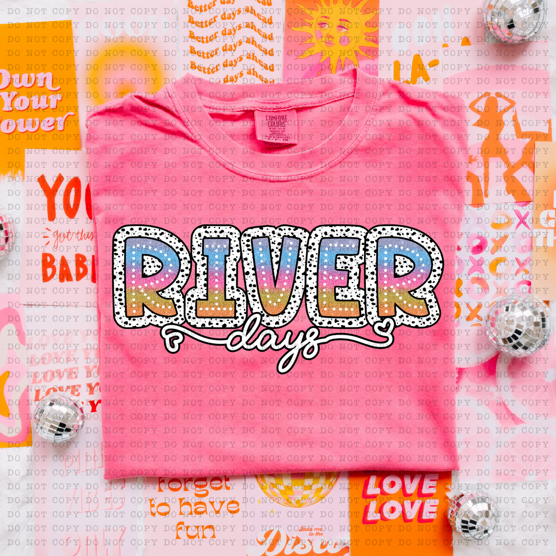 River Days DTF Print