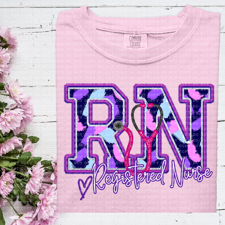 Perfectly Purple Occupations DTF Print