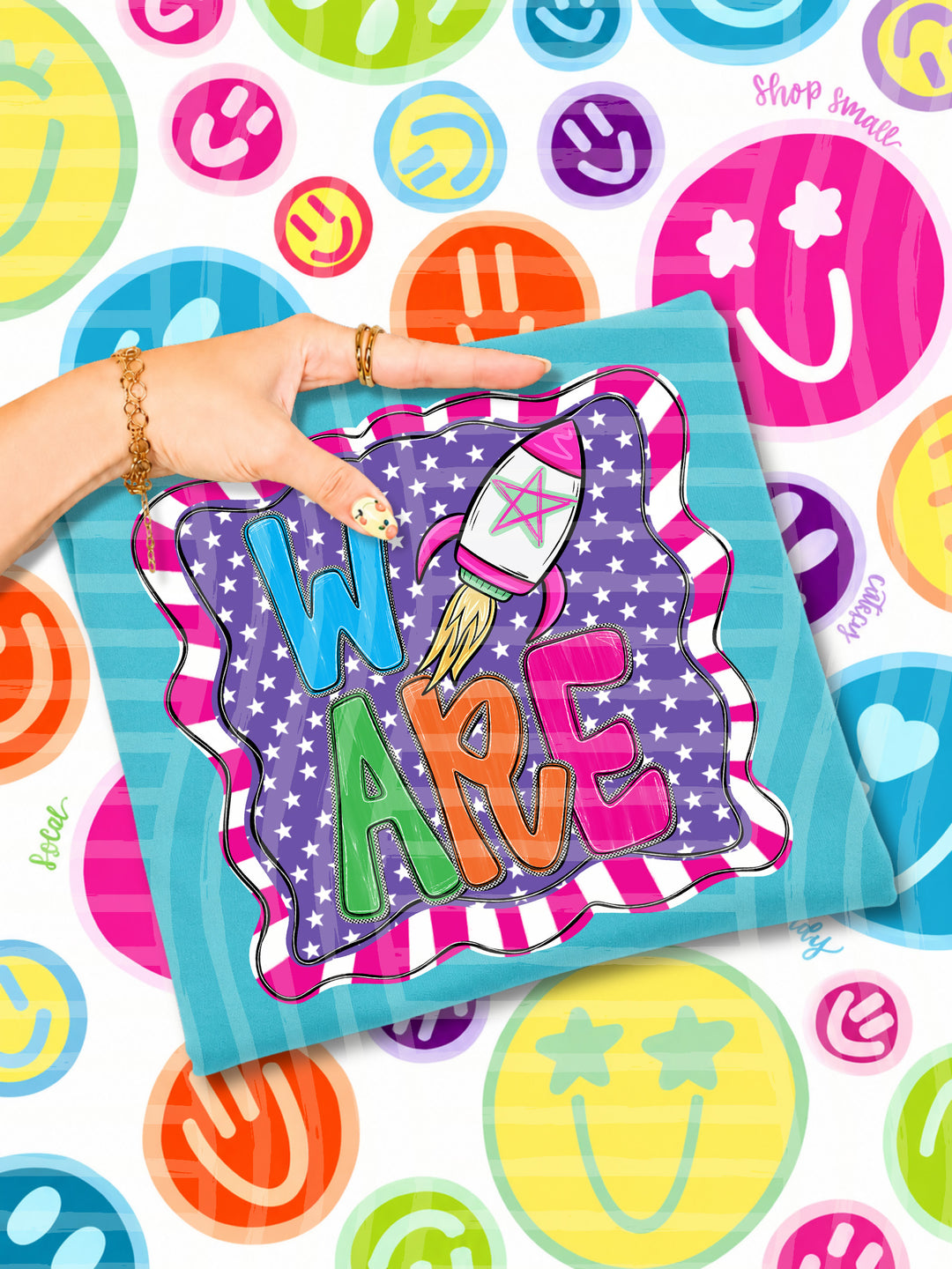 We Are Starry Eyed Mascots DTF Print