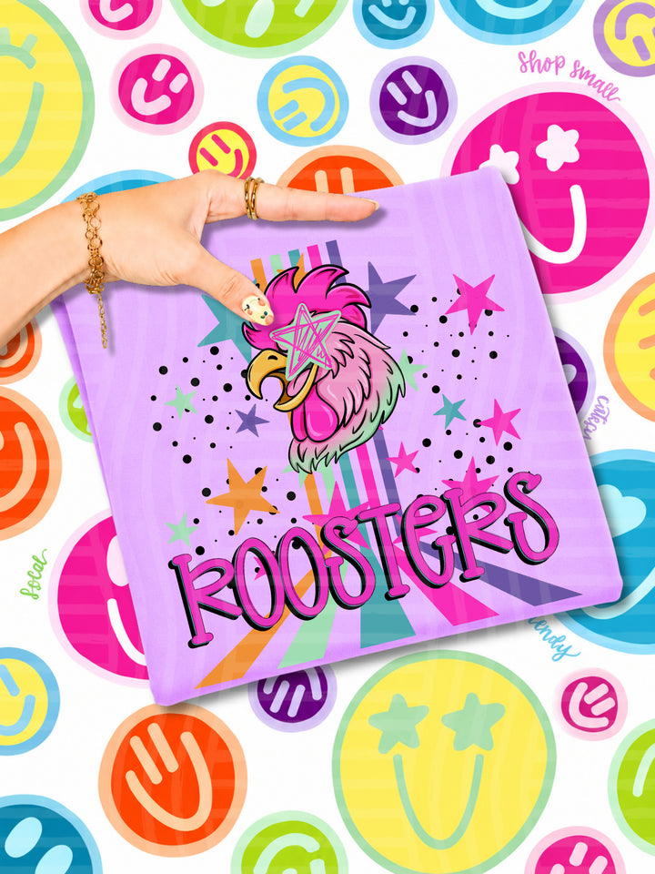 Starry Eyes Rainbow Mascots DTF Print