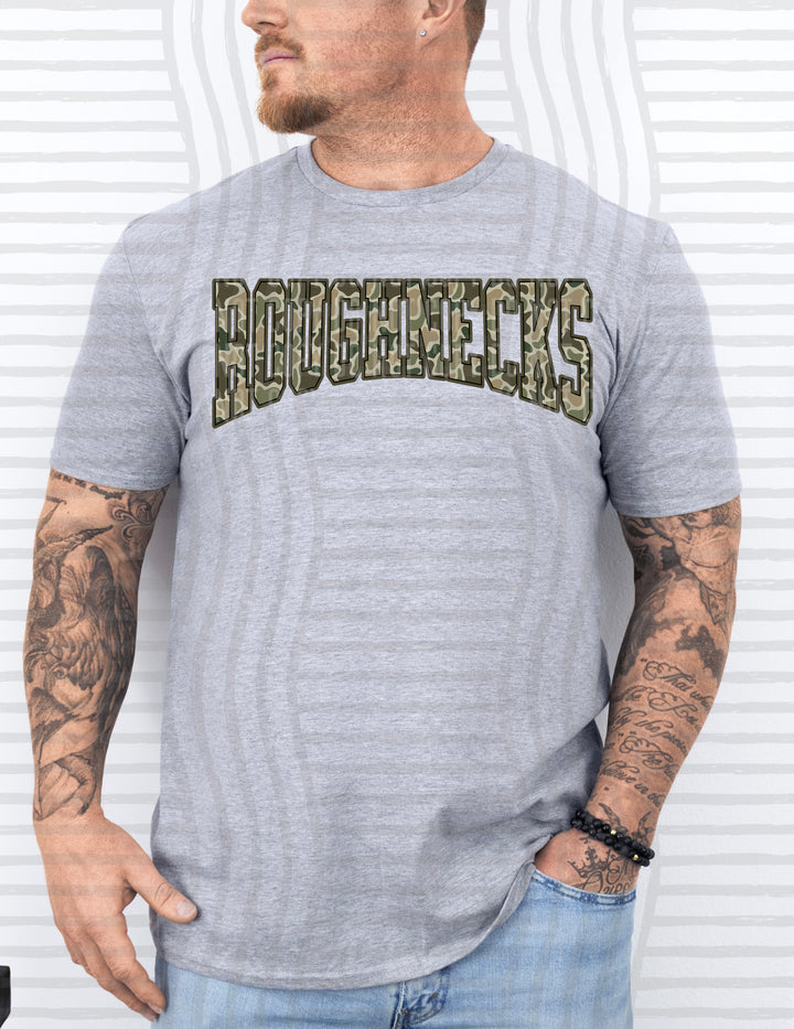 Simple Camo Arched Mascots DTF Print