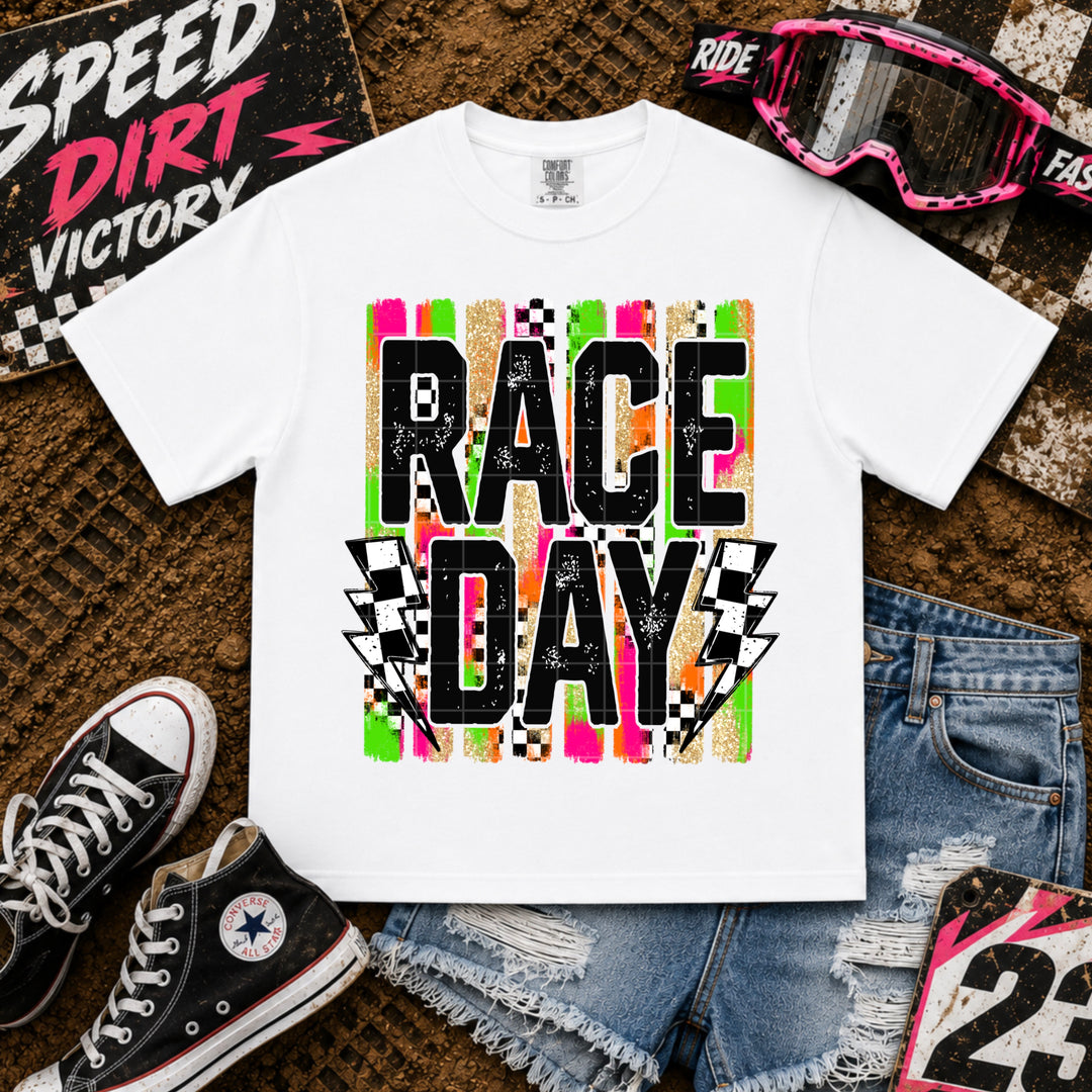 Race Day DTF Print
