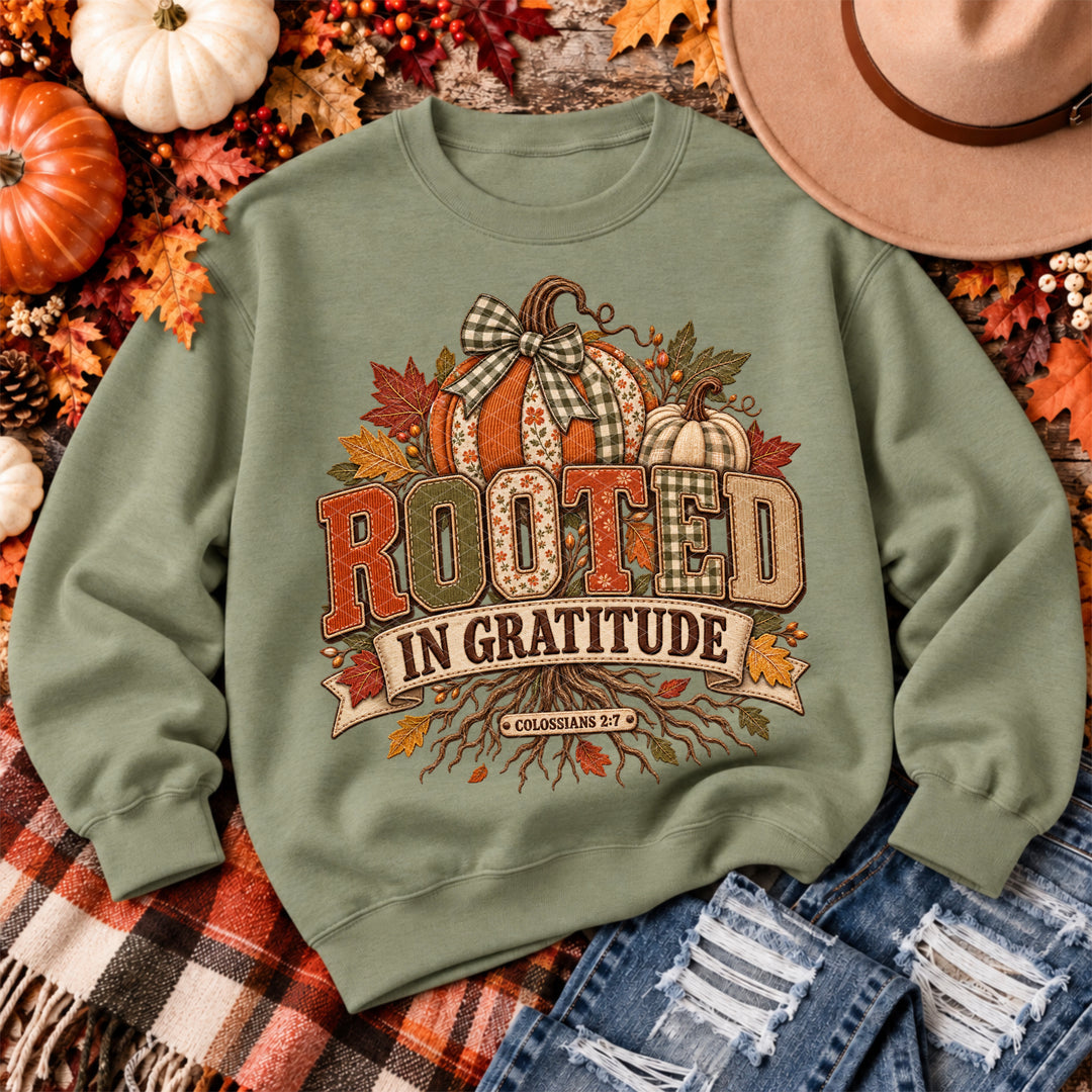 Rooted In Gratitude DTF Print