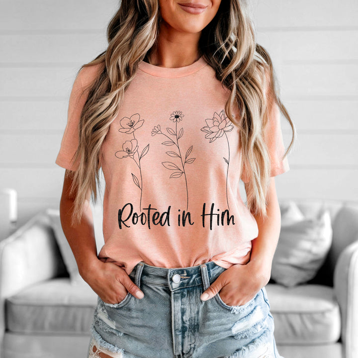 Rooted In Him DTF Print