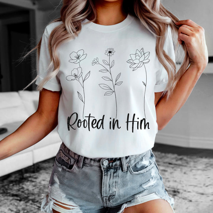 Rooted In Him DTF Print