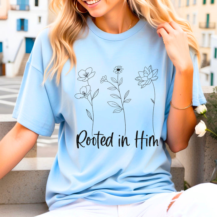 Rooted In Him DTF Print