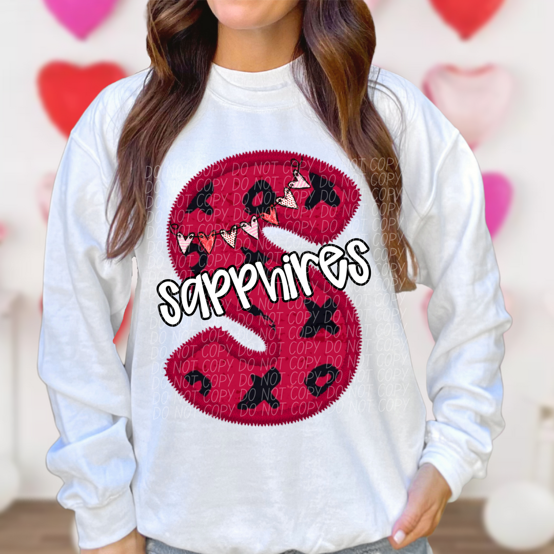 Valentines Day School Spirit C-F DTF Print